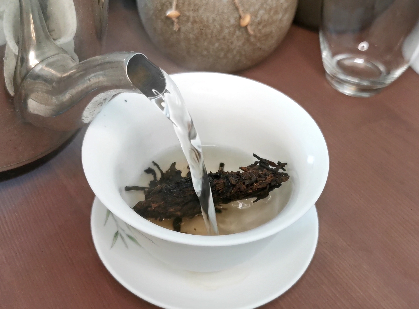冲泡普洱熟茶饼怎么泡？
